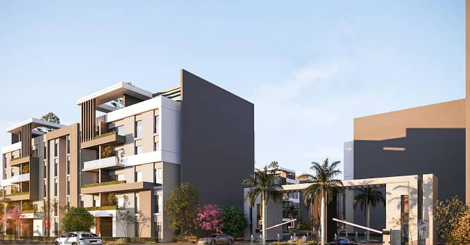 Open View over Landscape Apartment 168m 3BR in Okardia Compound Obour City 9