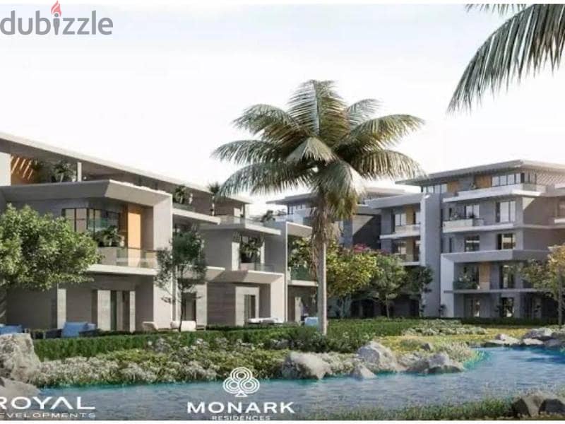Apartment with garden in Monark Mostkbal City 6