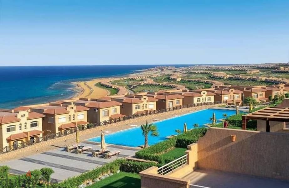 Chalet Two bedroom fully finished seaview in Telal el Sokhna Installment 8 years 3