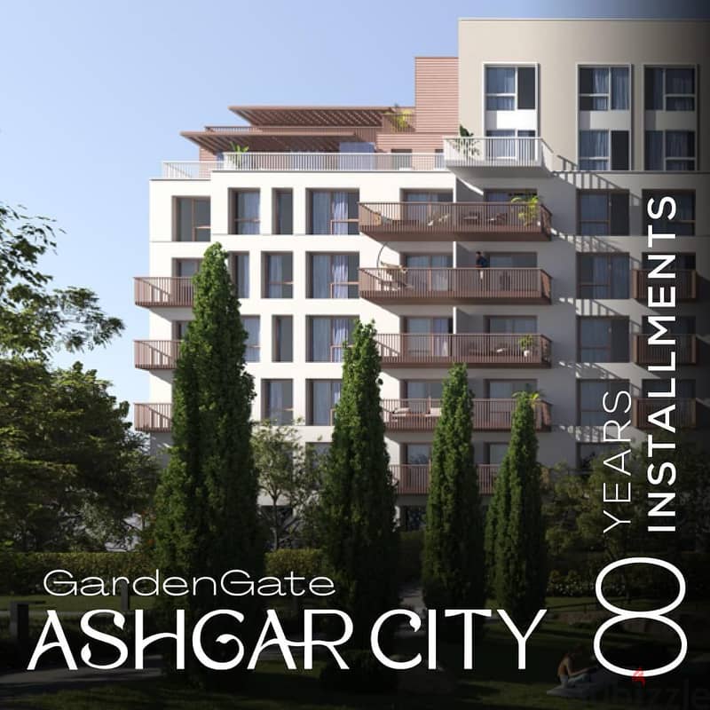 Apartment 3BR 148 square meters | 4.3M | 10% Down Payment | in Ashgar City "Garden Gate" | Over 8 Years | Prime Location in October 1