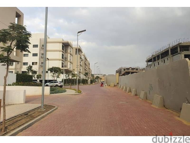 In installments for sale apartment 132 m fully finished with A. C 2 bedrooms with down payment in Almarasem fifth square 11