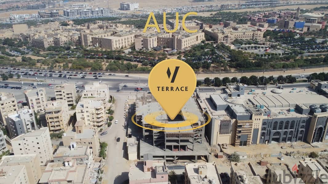 Commercial store for sale, 53 meters, on the first floor in V Terrace Mall, directly in front of the American University 6
