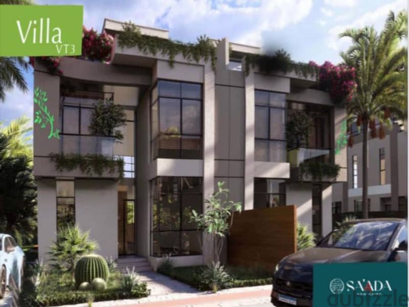 standalone villa for sale at saada new cairo | installments  | prime location 1