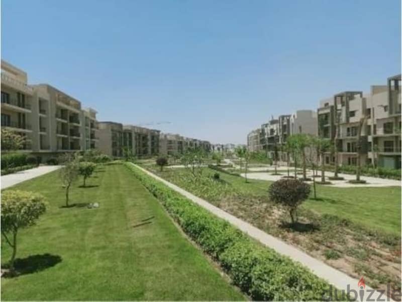For sale 149 m view landscape apartment fully finished with roof bahary in Almarasem fifth square 10