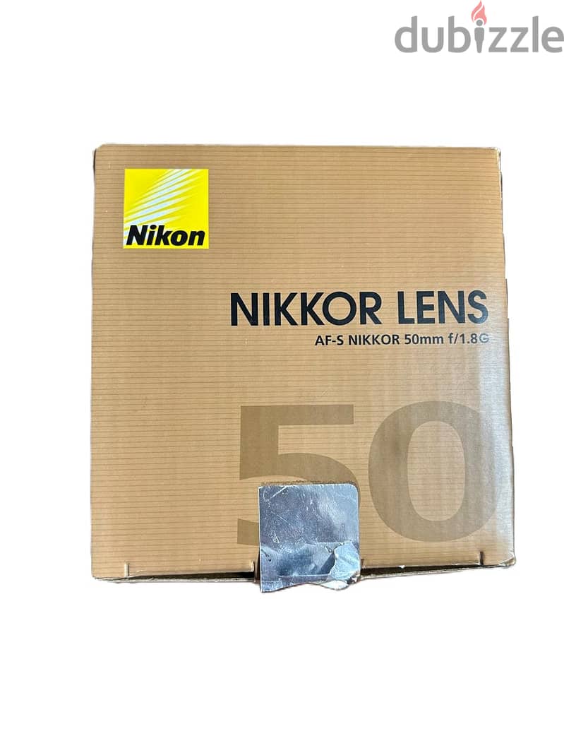 Nikon 50 mm 1.8G Lens 1