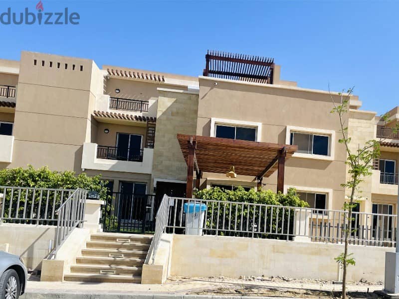standalone for sale 240 m with garden in installments semi finished 3 bedrooms in taj city 3