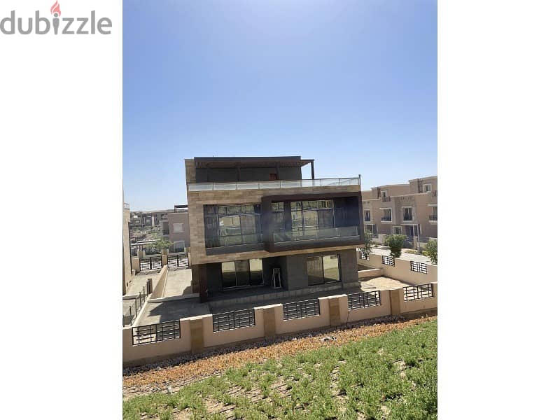 standalone for sale 240 m with garden in installments semi finished 3 bedrooms in taj city 7