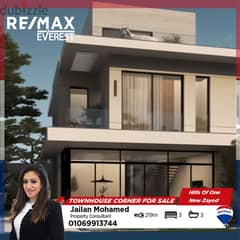 Resale Corner Townhouse With An Attractive Price In Hills Of One - New Zayed 0