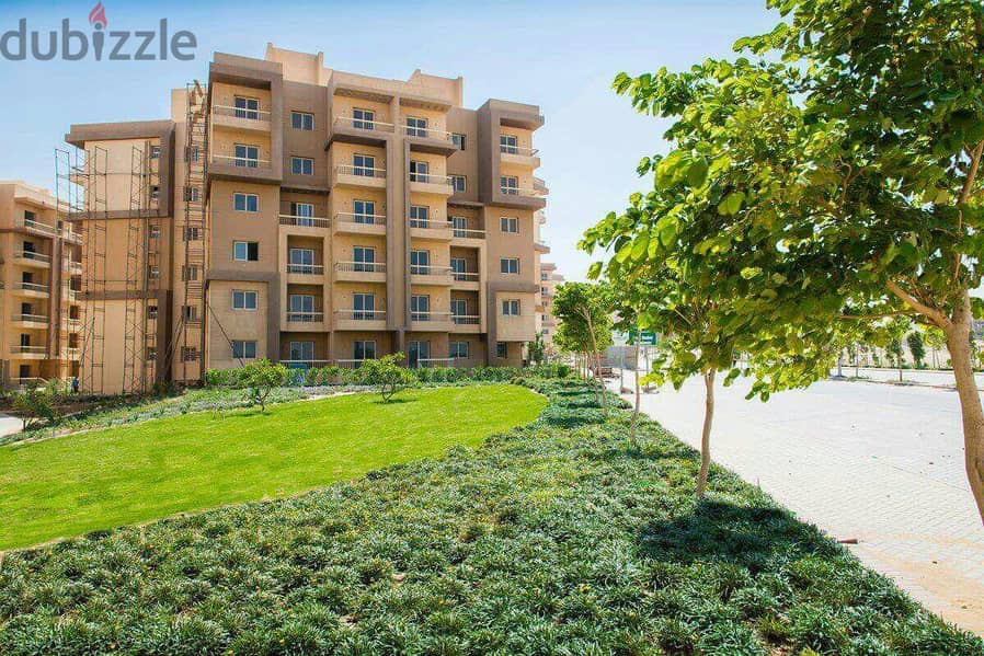 Apartment for sale, 3 rooms, 440 thousand down payment in October Ashgar City Compound behind Media Production City 1