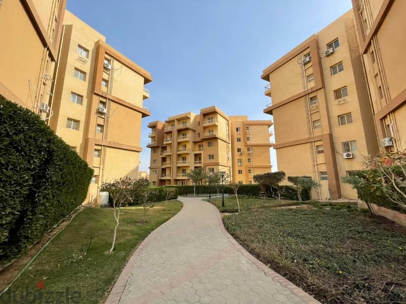 Apartment for sale, 3 rooms, 440 thousand down payment in October Ashgar City Compound behind Media Production City 4