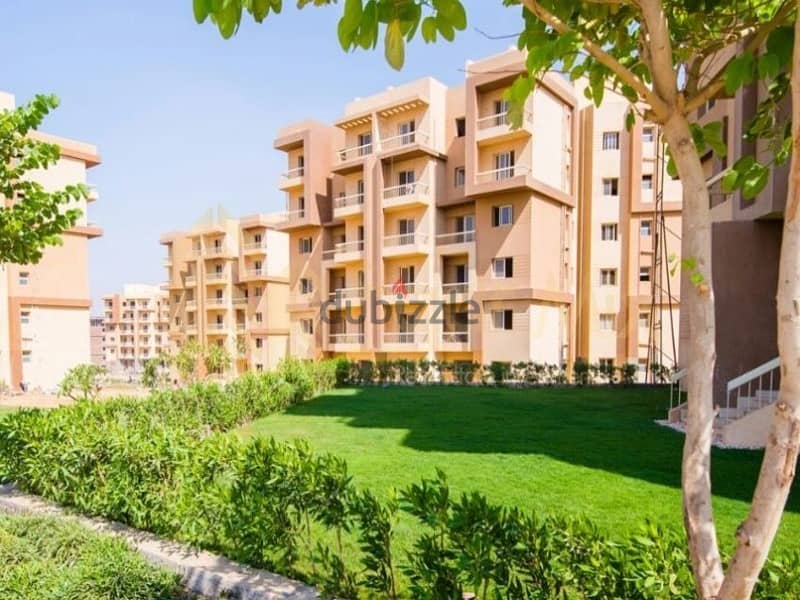 Apartment for sale, 3 rooms, 440 thousand down payment in October Ashgar City Compound behind Media Production City 8