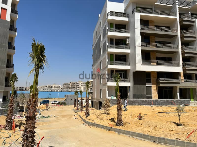 Duplex for sale the icon compound new Cairo two floors with a private garden, including garage and club for free 3