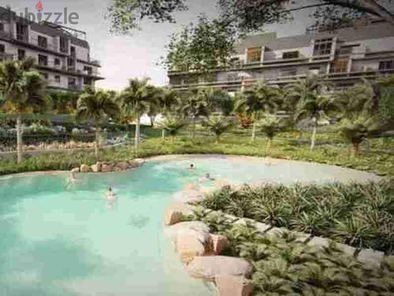 Apartment with Garden Fully finished with AC View landScape for sale at V-Residence 4