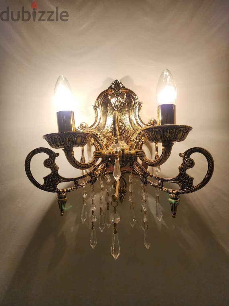 Classic wall lamps - like new 1